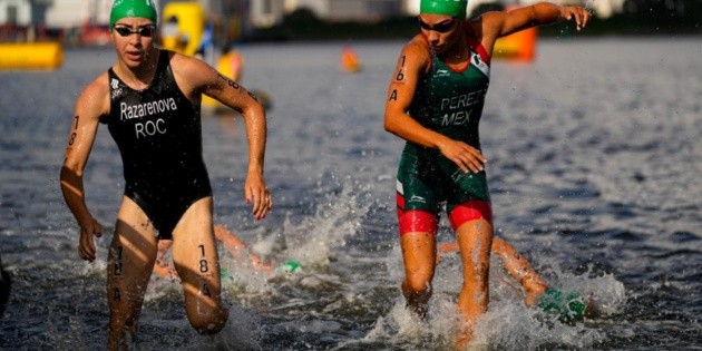 Tokio 2020: M&eacute;xico, &uacute;ltimo en triatl&oacute;n de relevos mixto