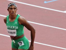 FUERA. La velocista queda suspendida provisionalmente, de acuerdo con la normativa de World Athletics, a la espera de que se resuelva definitivamente el caso. AFP/G. CACACE