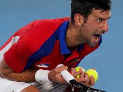 FRUSTRADO. Novak Djokovic no pudo conseguir el Golden Slam. AP/P. SEMANSKY