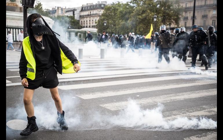 Para los manifestantes antivacuna en Francia, 