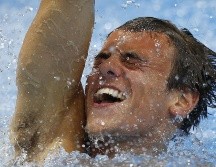 DORADO. En sus cuartos Juegos Olímpicos, el clavadista inglés se colgó por fin su primer oro olímpico. ARCHIVO