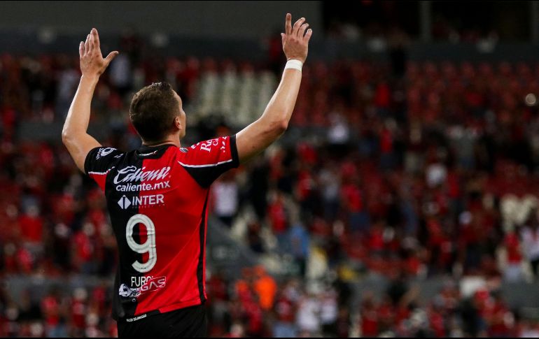 Julio César Furch puso el primero del encuentro para los rojinegros. IMAGO7