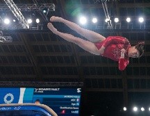 Alexa Moreno es la máxima representante mexicana de la gimnasia artística en la historia. AP/N. Pisarenko