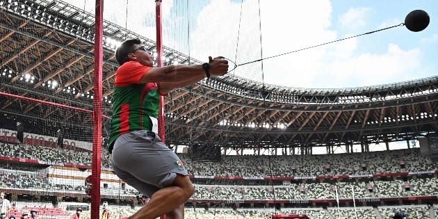 Tokio 2020: Diego del Real queda fuera en lanzamiento de martillo