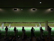 La eliminatoria que consiste en 120 tiros divididos en tres modalidades simplemente no tuvo resultados satisfactorios para José Luis Sánchez. AFP/ T. Mustafa