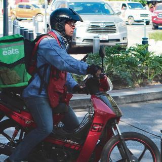 Nueve de cada 10 motos son usadas por repartidores