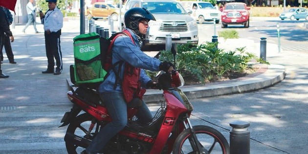Nueve de cada 10 motos son usadas por repartidores