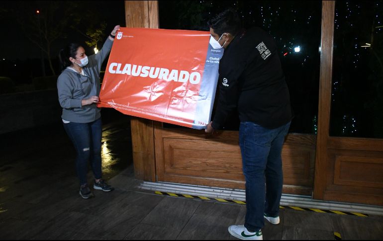 Autoridades de Zapopan realizaron eloperativo nocturno de viernes a domingo. ESPECIAL/Ayuntamiento de Zapopan