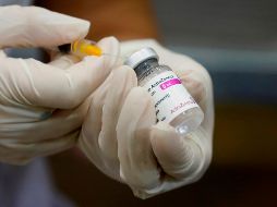 El Presidente López Obrador destaca la importancia de que toda la población se vacune contra el nuevo coronavirus. EFE / L. T. Linh