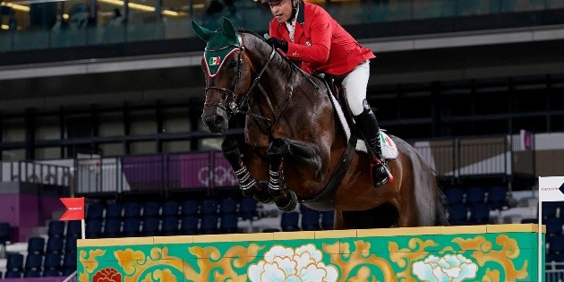 Tokio 2020: M&eacute;xico queda fuera de la final en salto ecuestre