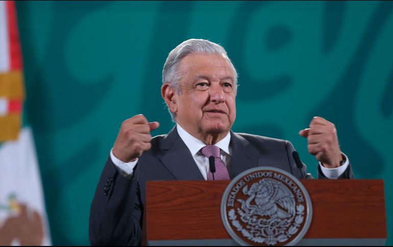 AMLO reiteró que su gobierno presentará una reforma electoral para fortalecer los procedimientos democráticos. EFE / S. Gutiérrez