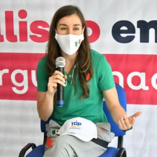 Dafne Navarro no contó con material adecuado para entrenar