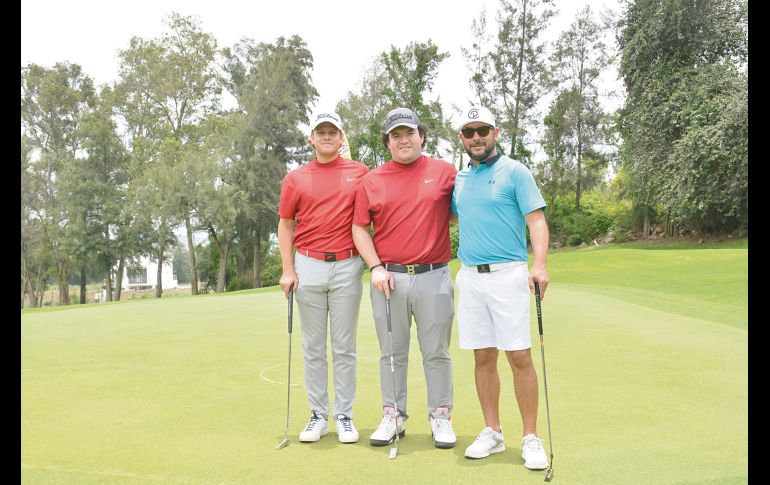 José Antonio Ramírez, Hugo Bautista y Eduardo Tapia. GENTE BIEN JALISCO/ MARIFER RACHED