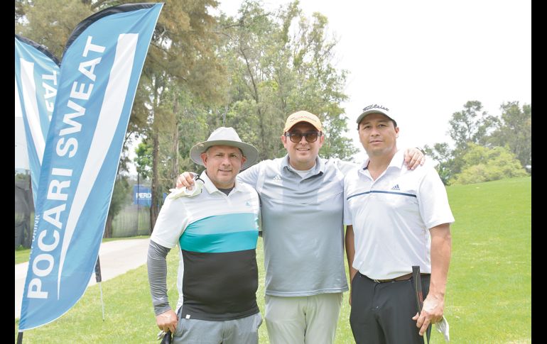 Alfonso Díaz, José Luis Peña y Antonio Soto. GENTE BIEN JALISCO/ MARIFER RACHED