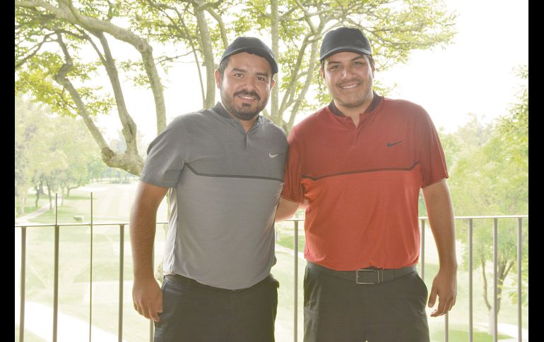 Miguel Peralta y Oscar Huerta (ganadores primer lugar torneo). GENTE BIEN JALISCO/ MARIFER RACHED