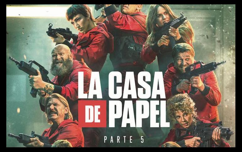 FINAL. La última temporada de “La casa de papel” se podrá ver en dos entregas. CORTESÍA/ NETFLIX
