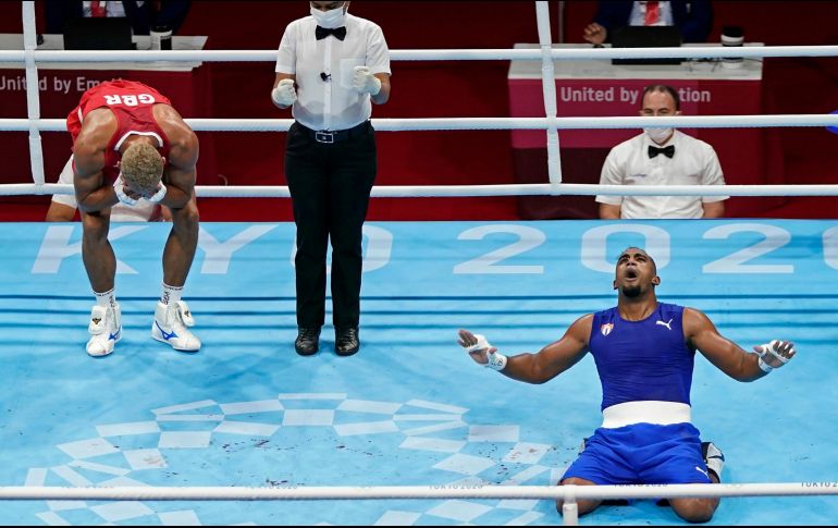 Arlen López dio a Cuba su segundo oro en el boxeo, y el quinto en todos los Juegos. AP/F. Franklin