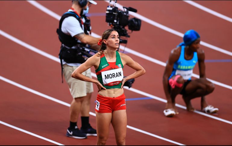 Paola mostró fuerza al final de la prueba y logró remontar algunas posiciones. MEXSPORT/A. Macías