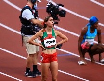 Paola mostró fuerza al final de la prueba y logró remontar algunas posiciones. MEXSPORT/A. Macías