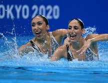 Concluyó la participación de México en natación artística, pues la dupla conformada por Nuria Diosdado y Joana Jiménez se despidió de estos Juegos Olímpicos tras competir en la gran final de la prueba de dueto. AFP / A. Kisbenedek