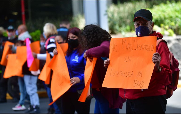 Los manifestantes también buscan que se acredite presupuesto para la compra de medicamentos oncológicos. SUN / ARCHIVO