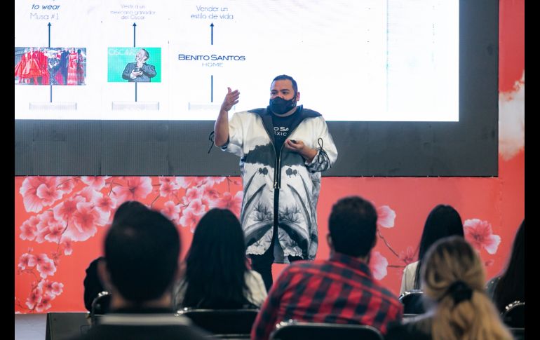 Benito Santos en Intermoda 75. GENTE BIEN JALISCO/ JORGE SOLTERO