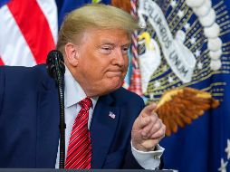 De acuerdo al Congreso de EU, Trump podría estar involucrado en posibles actos de corrupción. EFE/ARCHIVO