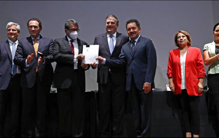El Congreso de la Unión respaldó la denuncia por parte del canciller mexicano. SUN/D.Sánchez