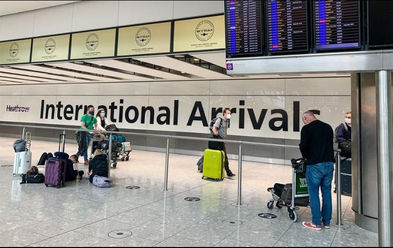 EU restringió la llegada de personas provenientes de la Unión Europea, Gran Bretaña, China e Irán durante más de un año debido a la pandemia. EFE/V. Flores