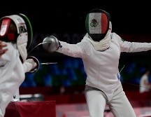 Mariana Arceo durante su combtae contra la irlandesa Natalya Coyle. La tapatía consiguió 180 puntos y terminó en la posición 32. AFP/P. Pardo