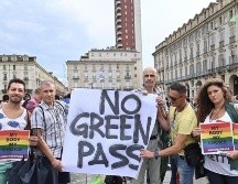 La implementación del llamado Green Pass ha generado protestas en diversas partes del país. EFE/A. Di Marco
