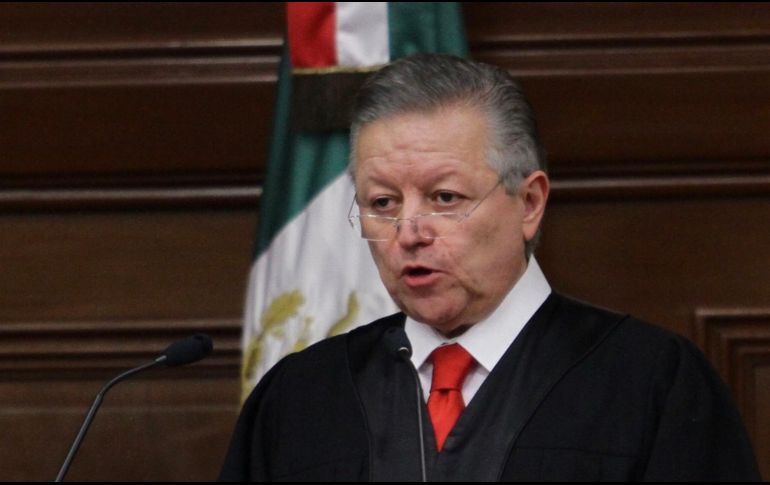 Arturo Zaldívar se reunió con cinco de los siete magistrados del TEPJF. NTX/ARCHIVO