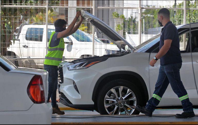 La verificación vehicular ya es obligatoria en Jalisco.  Este mes inició el proceso para los vehículos particulares con terminación 7 de placa. EL INFORMADOR/ARCHIVO