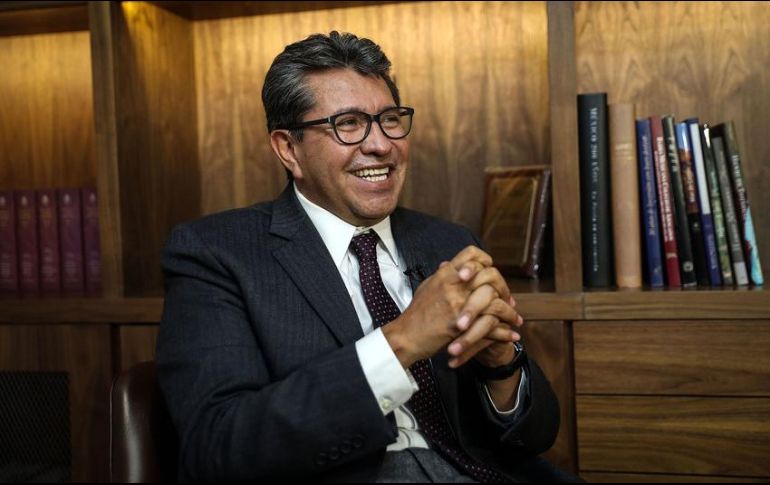 Ricardo Monreal confió en que se encuentre una solución rápida por medio de la conciliación, el consenso y la buena fe. SUN/ARCHIVO