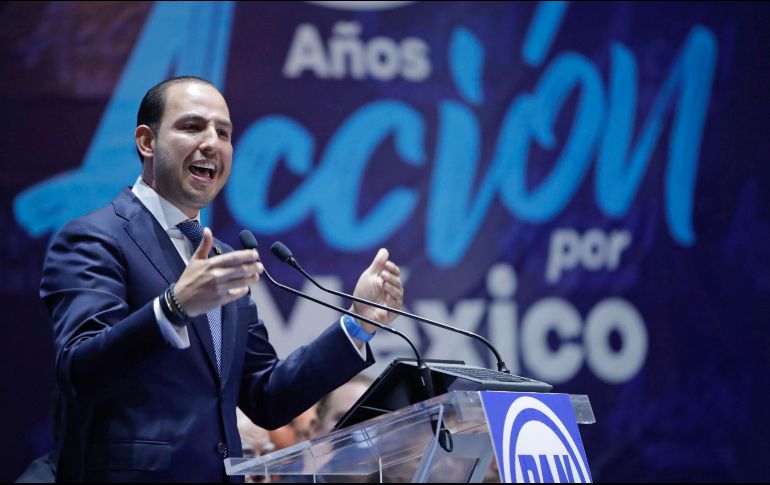 Marko Cortés fue electo como dirigente nacional del PAN en el 2018. SUN/ARCHIVO