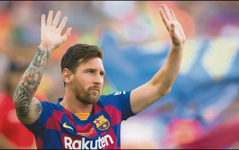 El astro argentino fue pieza clave para que el club culé despegara en lo deportivo y comercial. De la mano de Lio, los blaugranas consiguieron 10 Ligas y cuatro Champions League. EFE/E. fontcuberta