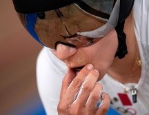 Daniela Gaxiola fue superada por ciclistas de China. AP/C. Ena