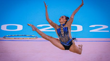 Rut Castillo. Con un puntaje total de 82.750, la gimnasta nacional irrumpió en Tokio 2020 para marcar un precedente en el deporte mexicano. MEXSPORT / A. Macías
