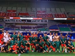 El Tri venció a Japón 3-1 en el estadio de Saitama y se llevó la medalla de bronce. MEXSPORT / A. Macías
