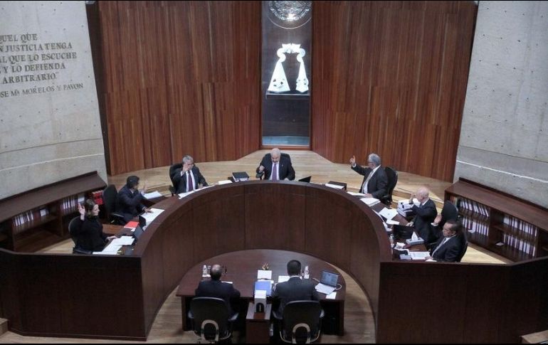 El magistrado José Luis Vargas Valdez aún no entrega la presidencia del Tribunal. NTX/ARCHIVO