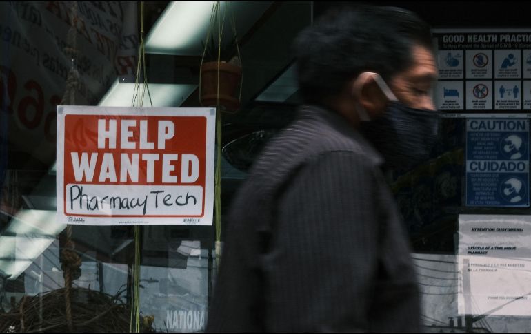 La tasa de desempleo en EU bajó  5.4%. FP/S. Platt