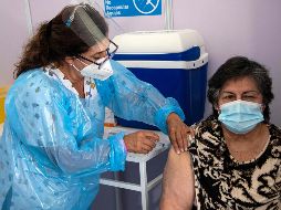 Con la tercera dosis se busca blindar a la población vulnerable. AFP/M. Bernetti