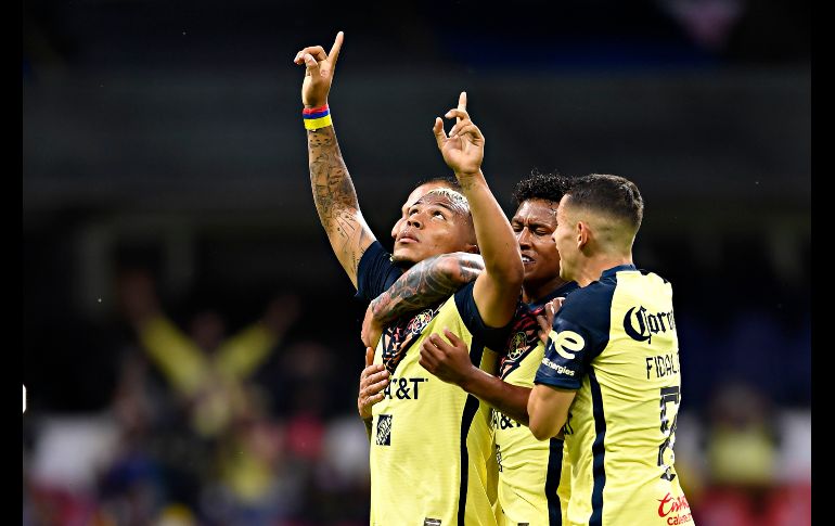 FORTALEZA. Las Águilas suman 11 juegos en el Azteca bajo el mando de Solari y en 9 han sacado la victoria. IMAGO7