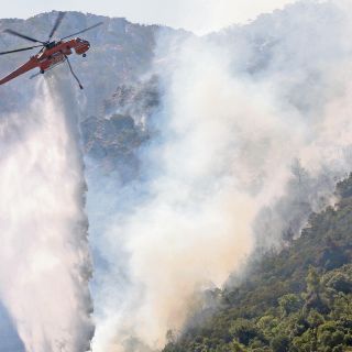 Grecia está en llamas