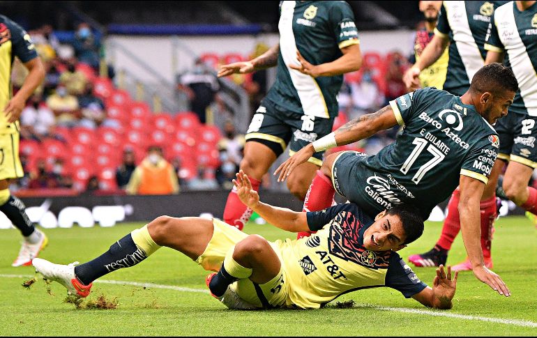 El canterano americanista fue sometido a una cirugía tras sufrir una rotura de ligamentos en el tobillo izquierdo. IMAGO7