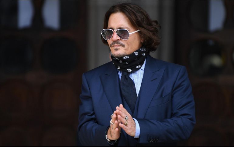 Depp, de 58 años, ha sido tres veces candidato a un Oscar. AFP / ARCHIVO