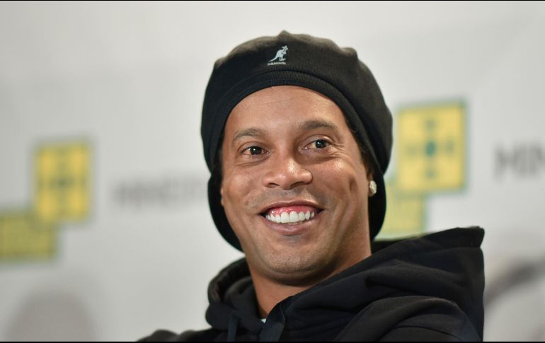 Ronaldinho jugó para el PSG por casi dos años marcando más de 20 goles. AFP/ARCHIVO