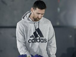 En su presentación en el Parque de los Príncipes, Messi ya lució la vestimenta de su nuevo club. EFE/ARCHIVO