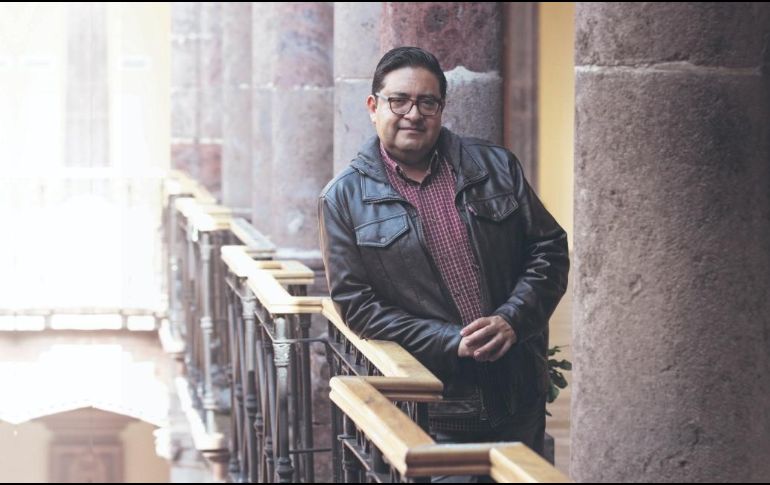 David Izazaga. El titular de la Jefatura de Publicaciones de la SC posa desde el Edificio Arroniz, en entrevista con esta casa editorial. El Informador/ A. Camacho