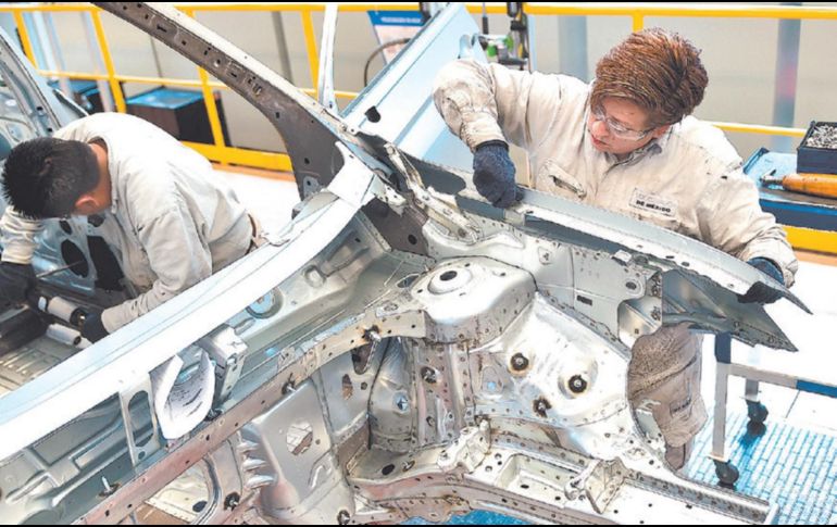 En enero-mayo México tuvo una participación de 37.3% en el mercado estadounidense de autopartes. AFP